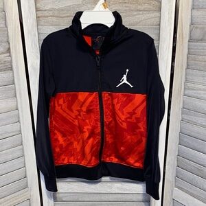 Jordan Kids Black and Red Jacket